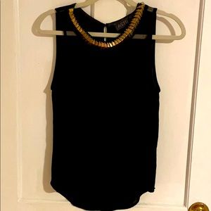 ASTR Black Tank Top